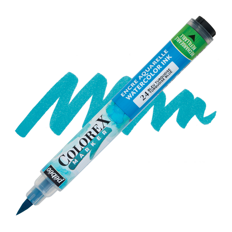 PEBEO akvarelový fix Colorex, Turquoise blue 22