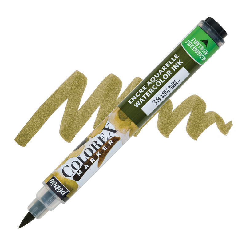 PEBEO akvarelový fix Colorex, Vert olive 38