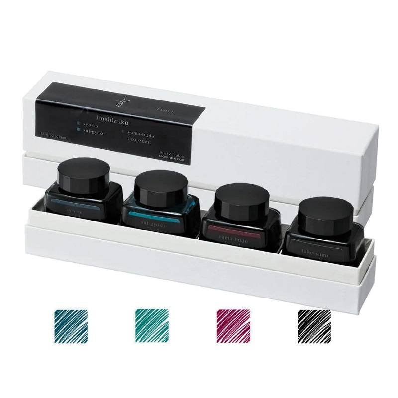 PILOT inkoust Iroshizuku pro plnicí pera, 4ks Early Evening