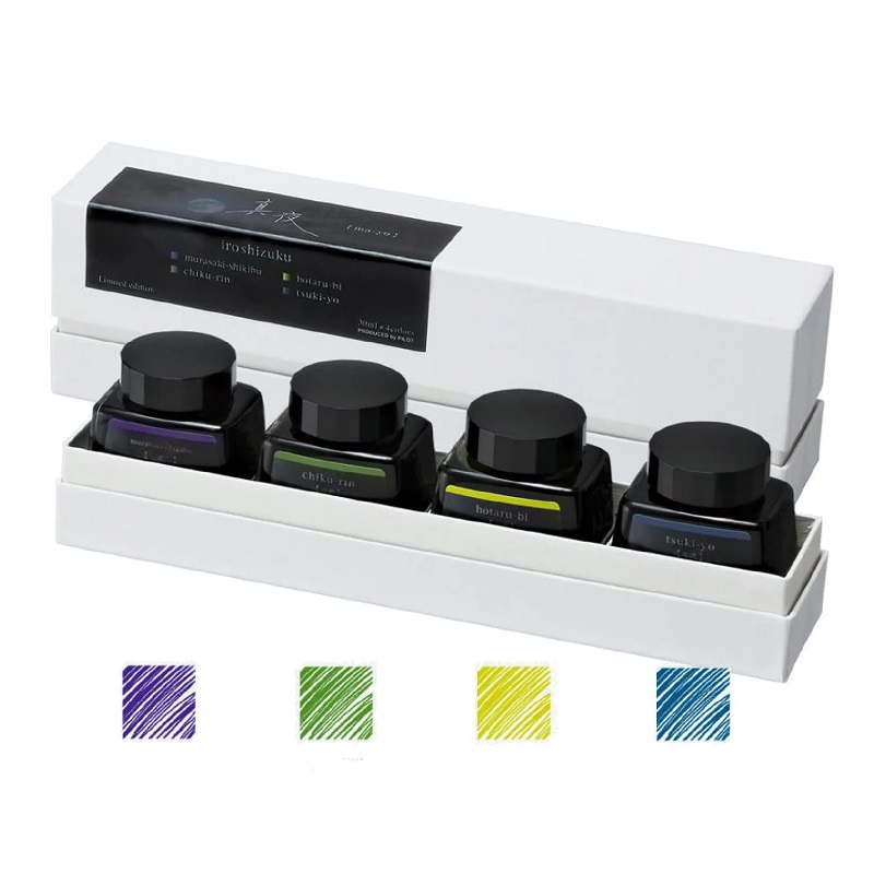 PILOT inkoust Iroshizuku pro plnicí pera, 4ks During the Night