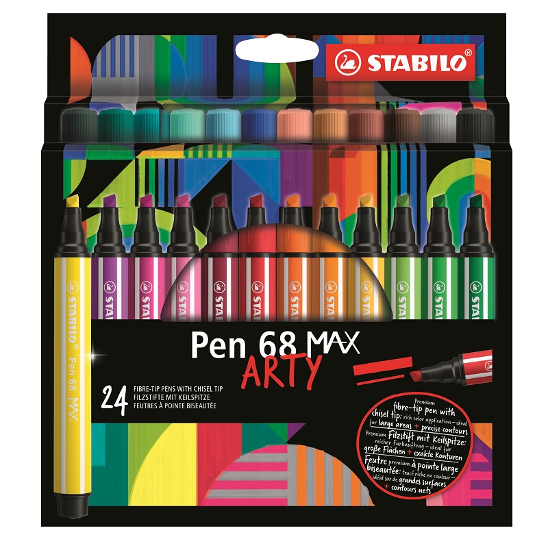 Fix STABILO Pen 68 Max, 24ks ARTY