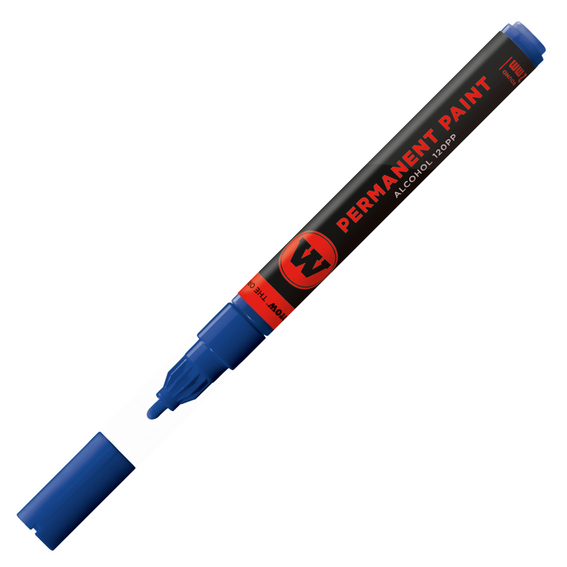 Lihová fixa MOLOTOW permanentní Paint Marker 2mm, tulip blue