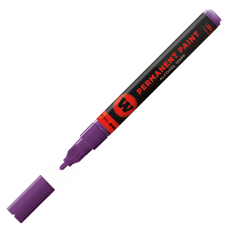Lihová fixa MOLOTOW permanentní Paint Marker 2mm, purple