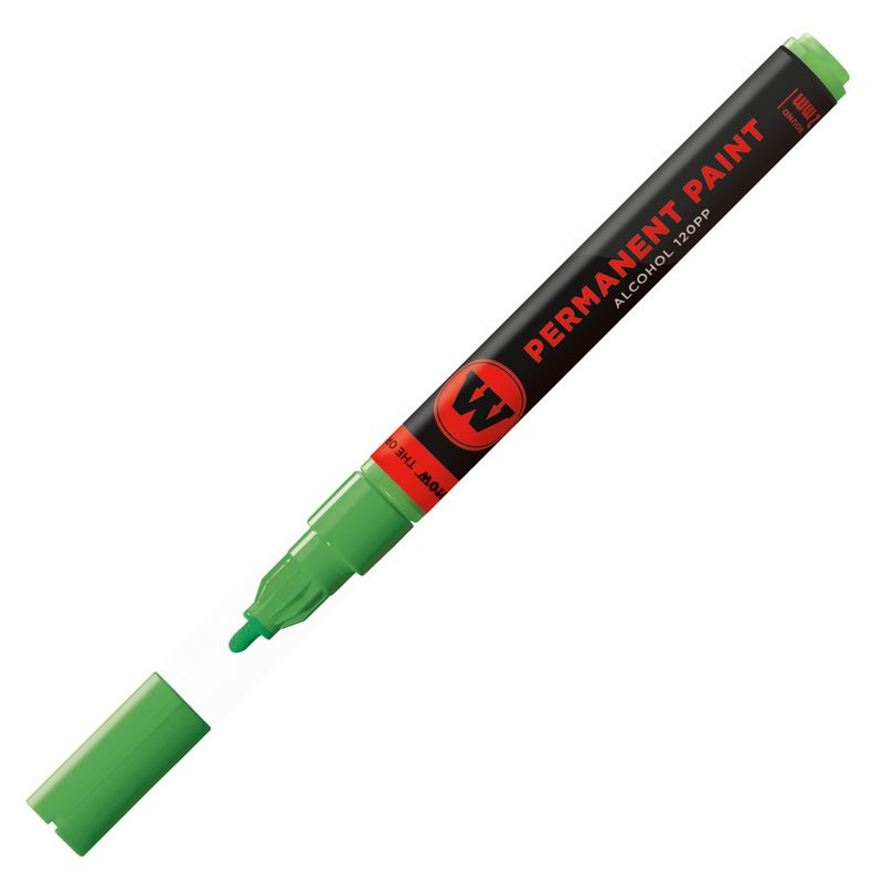 Lihová fixa MOLOTOW permanentní Paint Marker 2mm, cream green