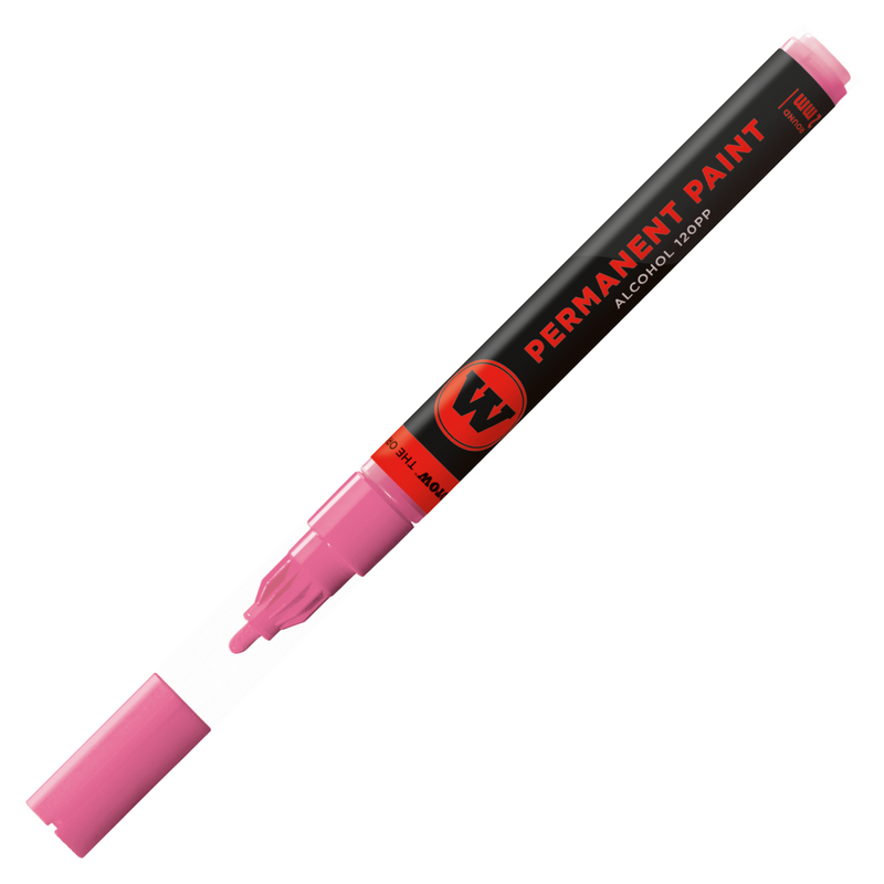 Lihová fixa MOLOTOW permanentní Paint Marker 2mm, fuchsia pink