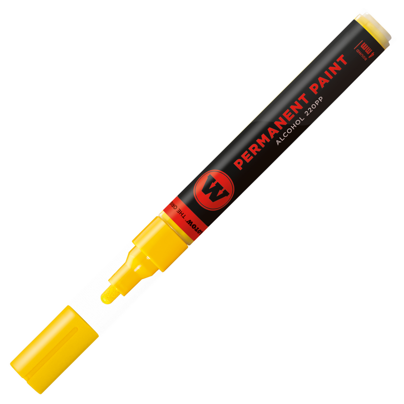 Lihová fixa MOLOTOW permanentní Paint Marker 4mm, zinc yellow