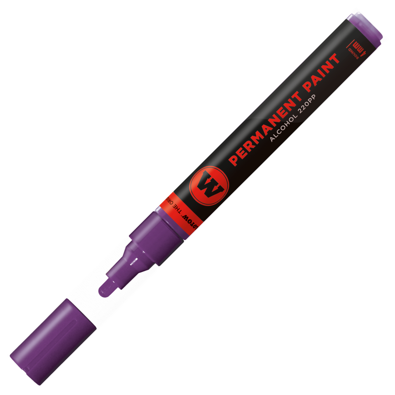 Lihová fixa MOLOTOW permanentní Paint Marker 4mm, purple