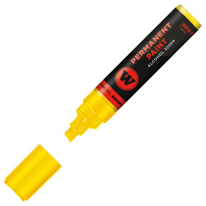 Lihová fixa MOLOTOW permanentní Paint Marker 4-8mm, zinc yellow