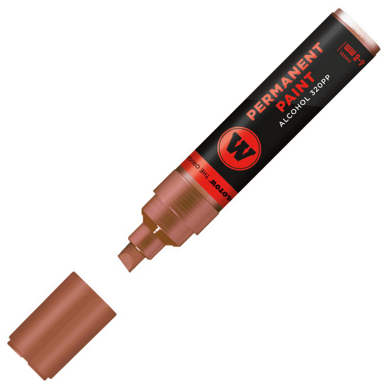 Lihová fixa MOLOTOW permanentní Paint Marker 4-8mm, copper