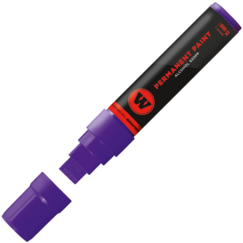 Lihová fixa MOLOTOW permanentní Paint Marker 15mm, purple