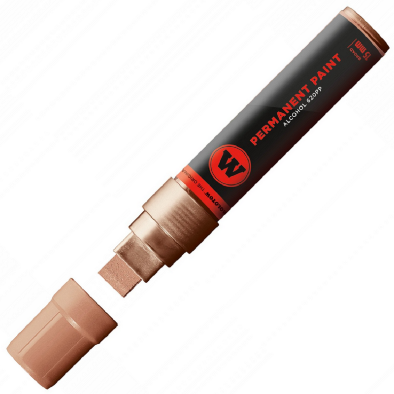 Lihová fixa MOLOTOW permanentní Paint Marker 15mm, copper