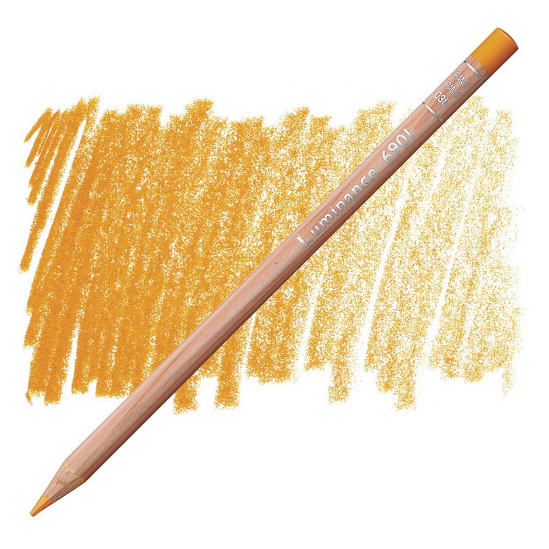 CARAN D'ACHE Pigmentová pastelka Luminance CARAN D'ACHE, 030 orange