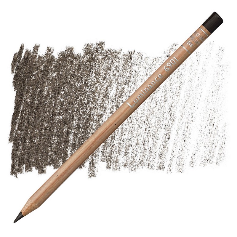 CARAN D'ACHE Pigmentová pastelka Luminance CARAN D'ACHE, 046 cassel earth
