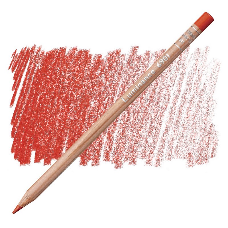 CARAN D'ACHE Pigmentová pastelka Luminance CARAN D'ACHE, 061 permanent red