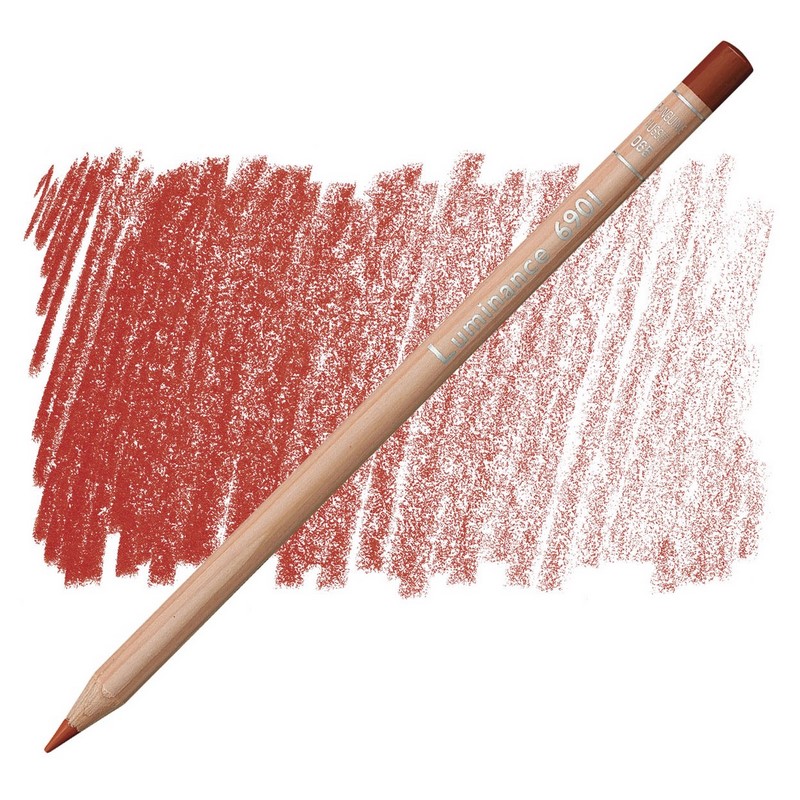 CARAN D'ACHE Pigmentová pastelka Luminance CARAN D'ACHE, 065 russet