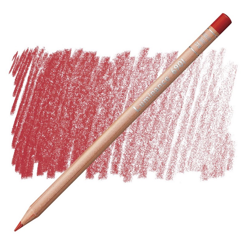 CARAN D'ACHE Pigmentová pastelka Luminance CARAN D'ACHE, 070 scarlet