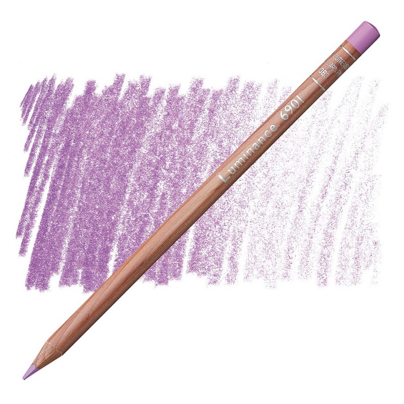 CARAN D'ACHE Pigmentová pastelka Luminance CARAN D'ACHE, 083 ultramarine pink
