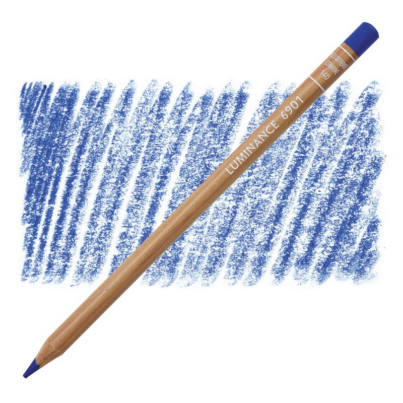 CARAN D'ACHE Pigmentová pastelka Luminance CARAN D'ACHE, 140 ultramarine