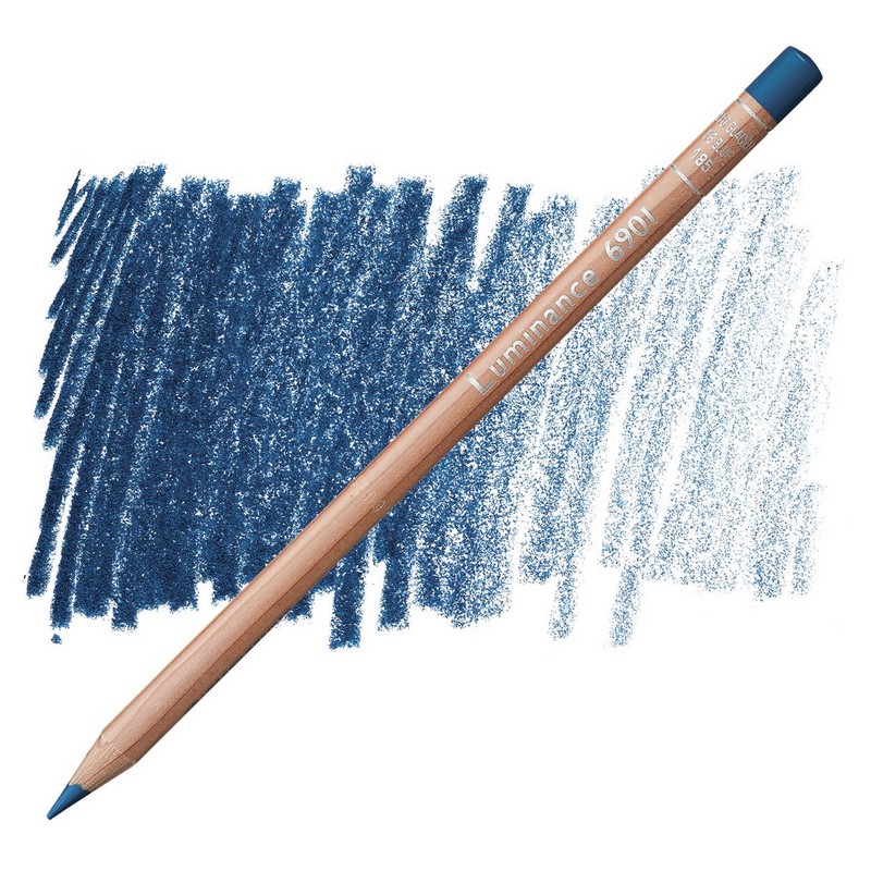 CARAN D'ACHE Pigmentová pastelka Luminance CARAN D'ACHE, 185 ice blue