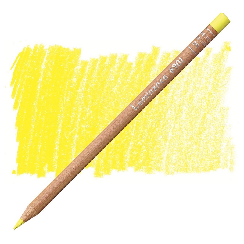 CARAN D'ACHE Pigmentová pastelka Luminance CARAN D'ACHE, 240 lemon yellow