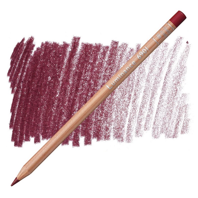 CARAN D'ACHE Pigmentová pastelka Luminance CARAN D'ACHE, 589 crimson alizarin
