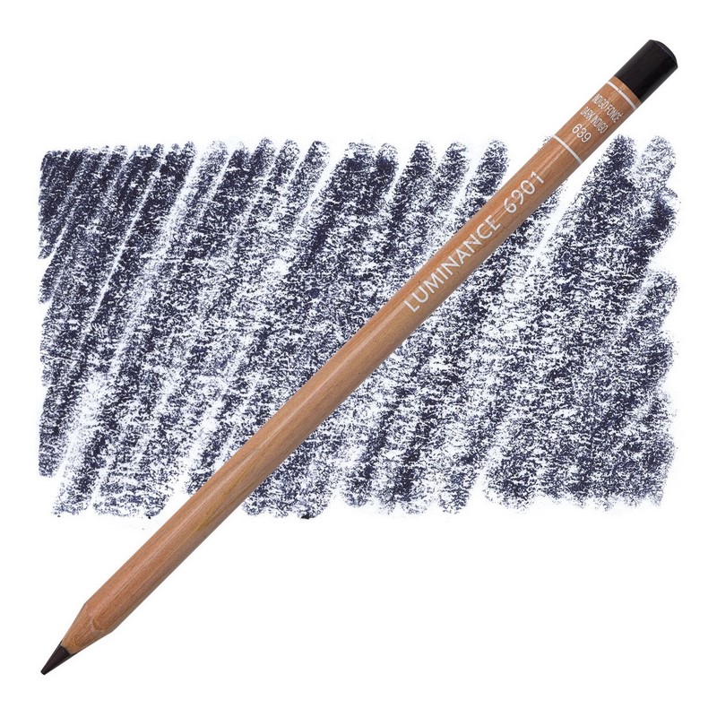 CARAN D'ACHE Pigmentová pastelka Luminance CARAN D'ACHE, 639 dark indigo