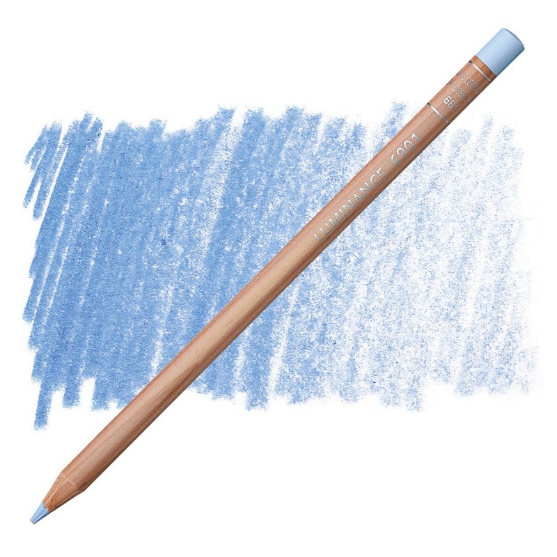 CARAN D'ACHE Pigmentová pastelka Luminance CARAN D'ACHE, 661 light cobalt blue