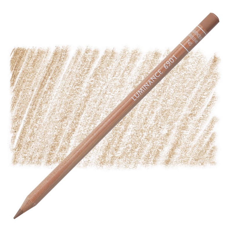 CARAN D'ACHE Pigmentová pastelka Luminance CARAN D'ACHE, 745 dark flesh 40%
