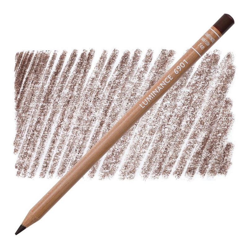 CARAN D'ACHE Pigmentová pastelka Luminance CARAN D'ACHE, 748 dark flesh 70%