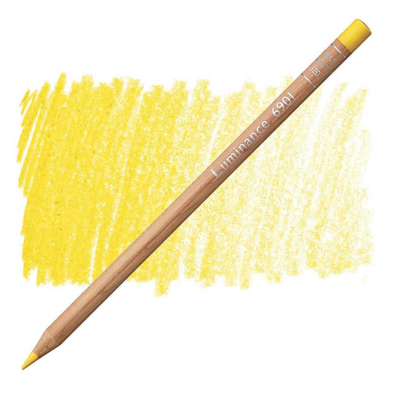 CARAN D'ACHE Pigmentová pastelka Luminance CARAN D'ACHE, 820 golden bismuth yellow