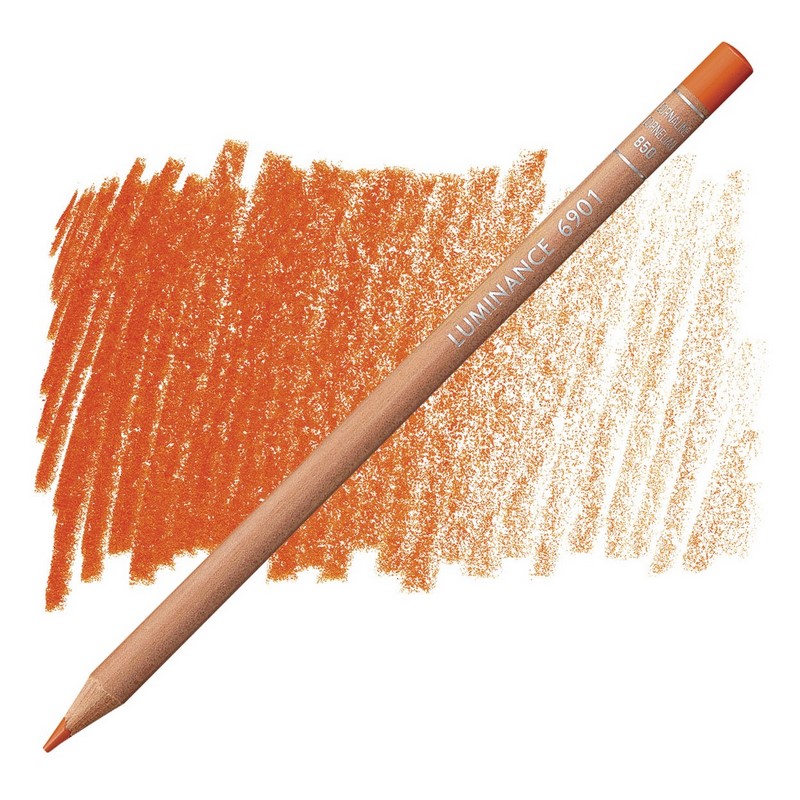 CARAN D'ACHE Pigmentová pastelka Luminance CARAN D'ACHE, 850 cornelian