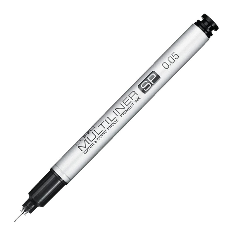 Technický liner COPIC SP černý 0,05mm