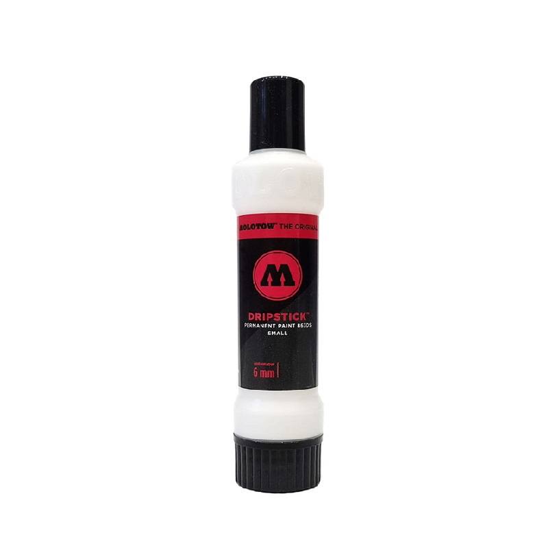 Lihový popisovač MOLOTOW Dripstick permanentní 6mm, bílý
