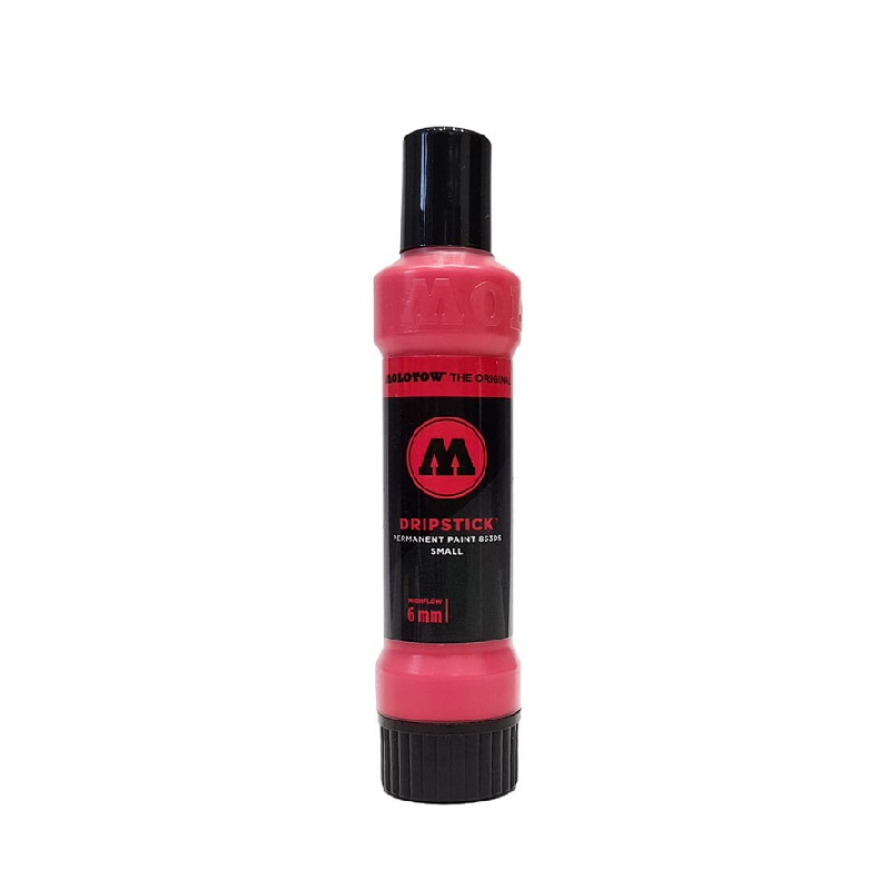 Lihový popisovač MOLOTOW Dripstick permanentní 6mm, červený