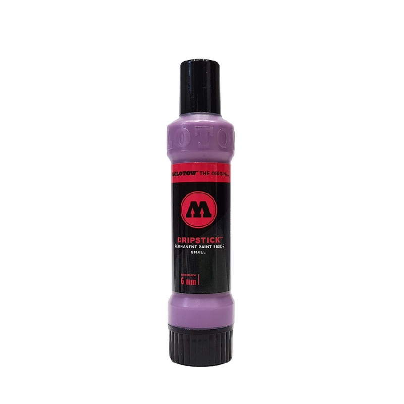 Lihový popisovač MOLOTOW Dripstick permanentní 6mm, fialový