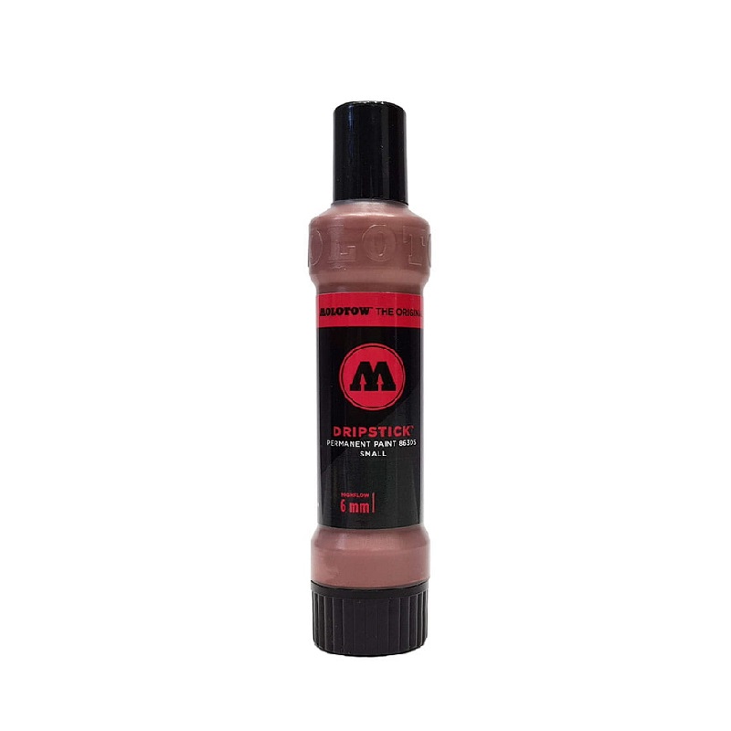 Lihový popisovač MOLOTOW Dripstick permanentní 6mm, měděný