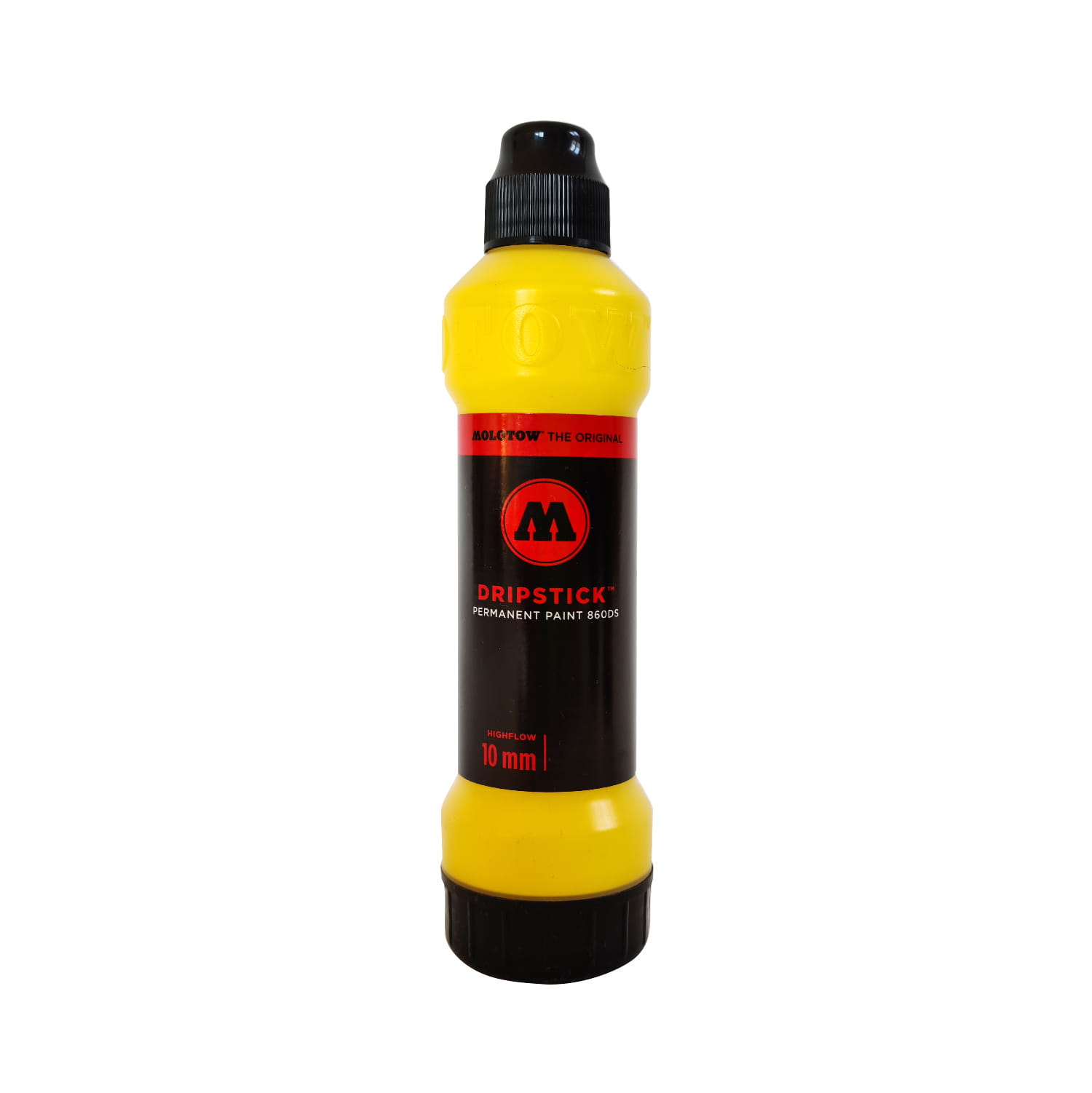 Lihový popisovač MOLOTOW Dripstick permanentní 10mm, žlutý