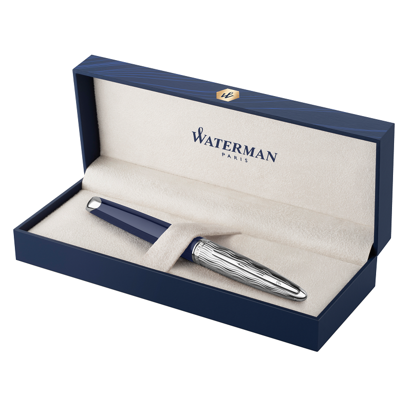 Plnící pero WATERMAN Caréne SE Made in France Deluxe Blue CT "F"