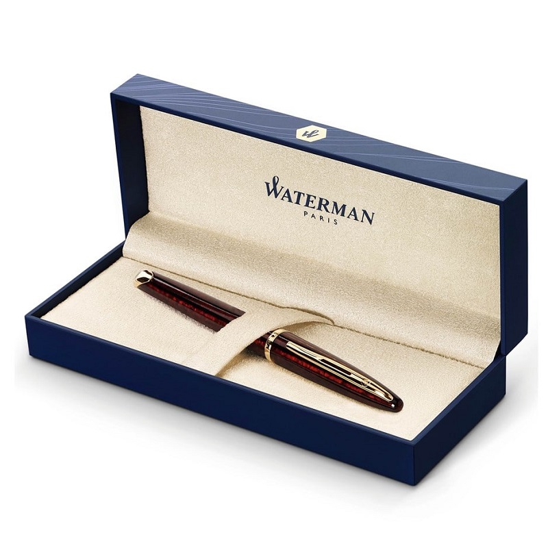 Plnící pero WATERMAN Caréne Marine Amber GT "F"