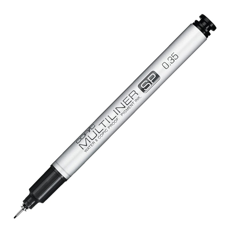 Technický liner COPIC SP černý 0,35mm