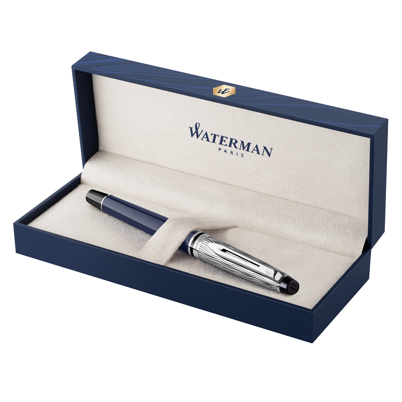 Plnící pero WATERMAN Expert SE Made in France Deluxe Blue CT "M"