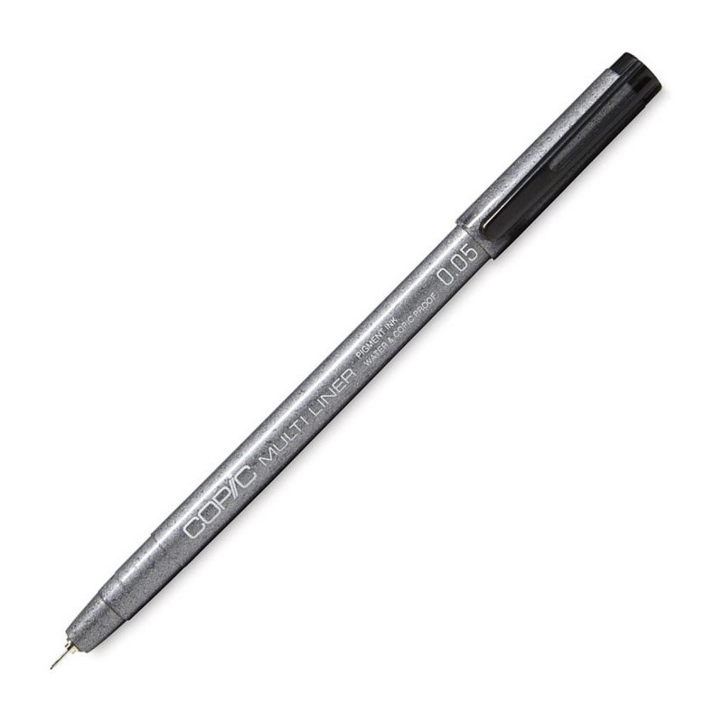 Technický liner COPIC černý 0,05mm
