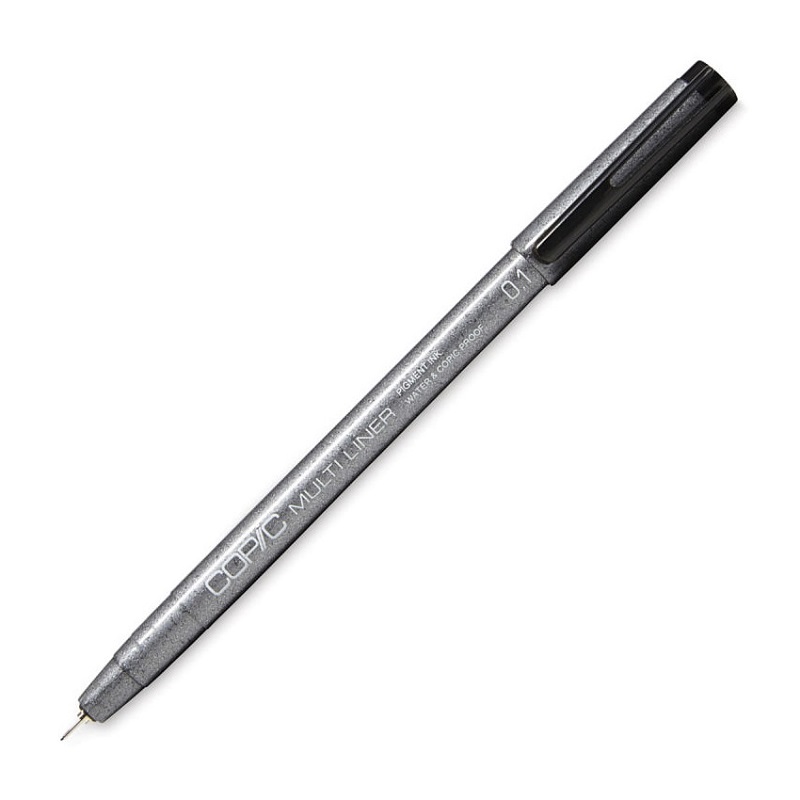 Technický liner COPIC černý 0,1mm