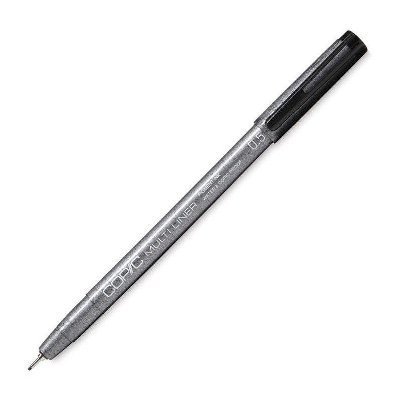 Technický liner COPIC černý 0,5mm