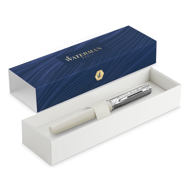 Plnící pero WATERMAN Allure Deluxe White "F"