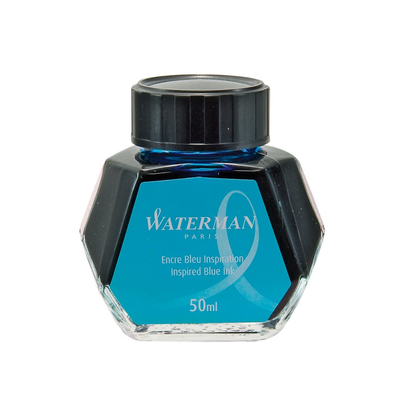 Lahvičkový inkoust WATERMAN 50ml, světle modrý