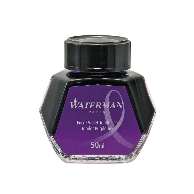 Lahvičkový inkoust WATERMAN 50ml, fialový
