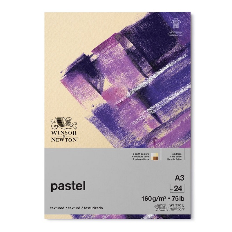 Blok WINSOR & NEWTON Pastel Paper Earth, A3 24 listů