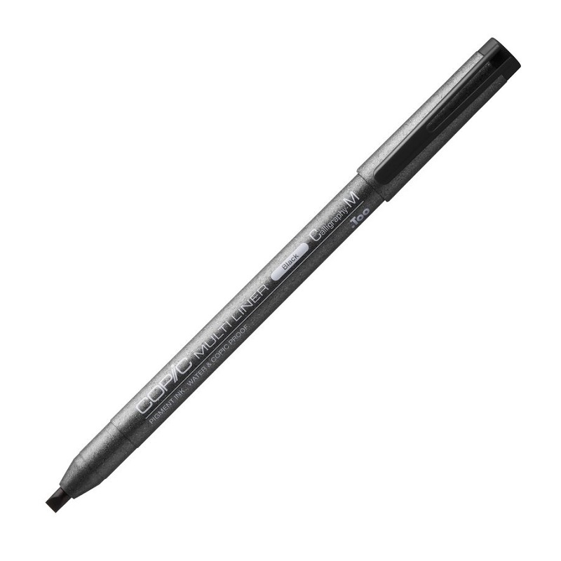 Technický liner COPIC černý kaligrafický M
