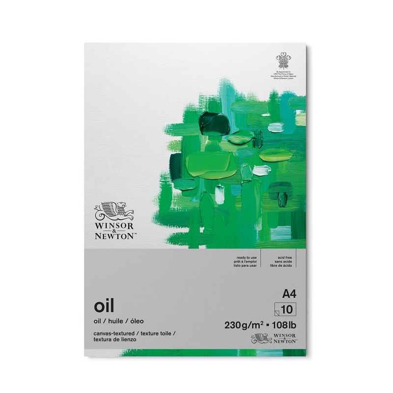 Blok WINSOR & NEWTON Oil Paper, A4 10 listů